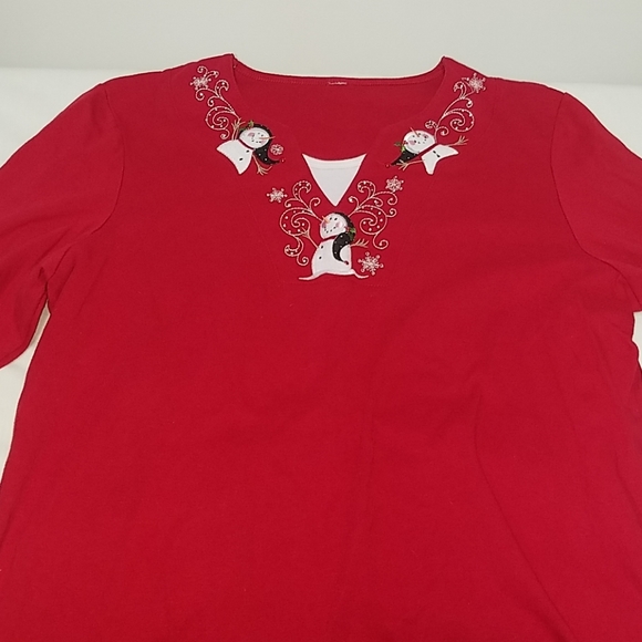 Snowman quarter sleeve - Picture 1 of 3